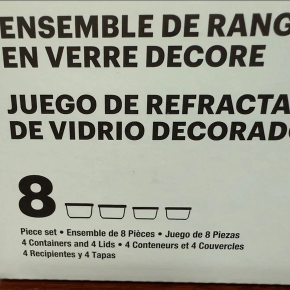 Hello Kitty Pyrex 8-Piece Storage Set - Picture 9 of 9